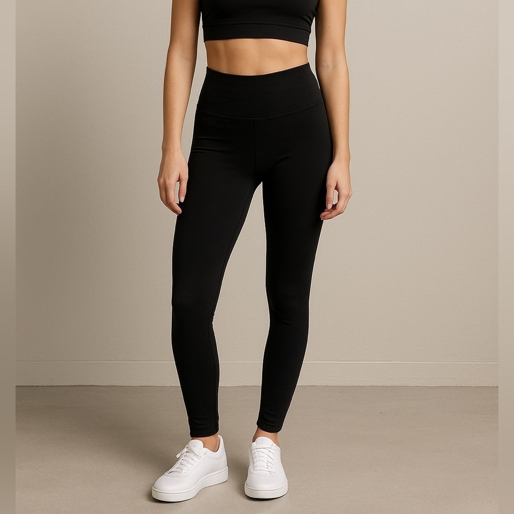SPANX Classic Black Leggings high waisted compression